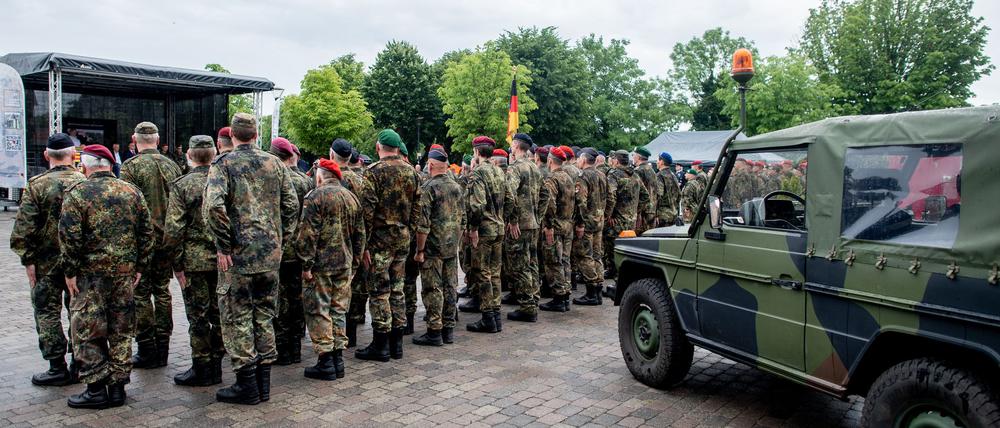 Reservist ist jeder, der in der Bundeswehr gedient und seinen Dienstgrad nicht verloren hat. (Symbolfoto)