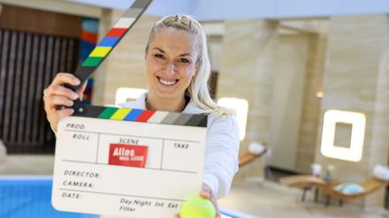 Set statt Centre Court: Tennisspielerin Sabine Lisicki übernimmt eine kleine Rolle in der RTL-Vorabendserie „Alles was zählt“.