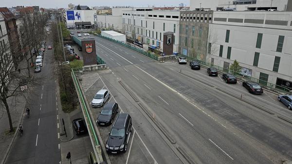 Tiburtiusbrücke in Berlin Steglitz baufällig