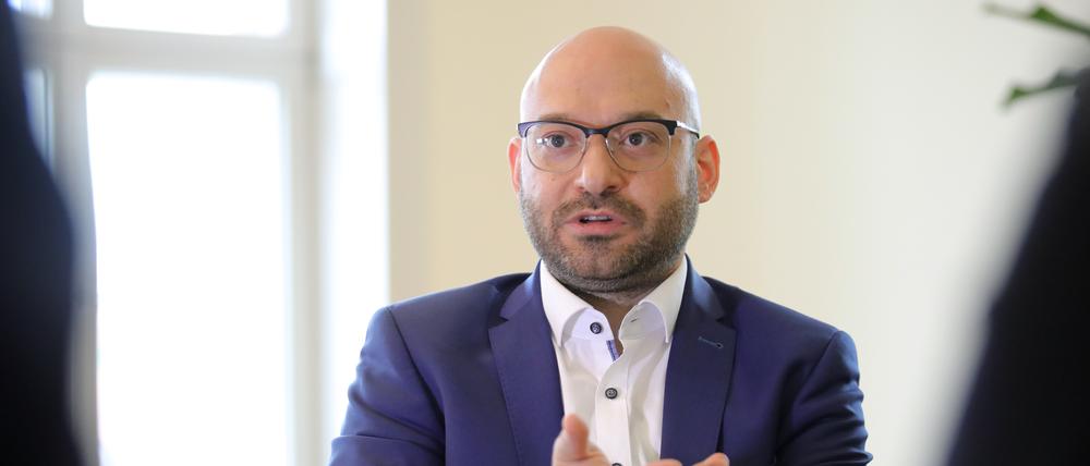 René Wilke, Brandenburgs Innenminister.