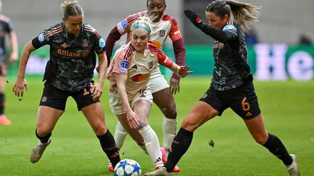 Duell bei der vergangenen Ausgabe der Champions League: Bayern München - Olympique Lyon.