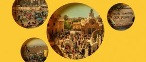 Barcelonas Einwohner wehren sich gegen den Ansturm der Touristen.