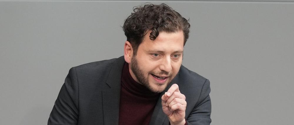 Grünen-Chef Felix Banaszak.