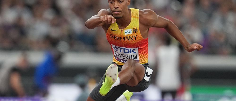Sechster im WM-Finale: Emil Agyekum.
