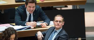2018 waren sie das SPD-Team für die Wissenschaft in Berlin: der Staatssekretär Steffen Krach (links) und der Regierende Michael Müller. 