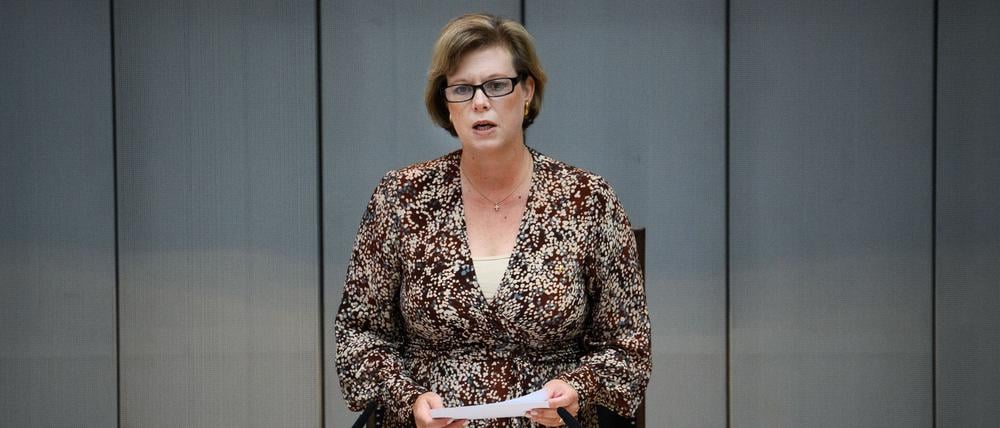 Cornelia Seibeld (CDU), Präsidentin des Abgeordnetenhauses von Berlin, steht wegen einer Personalentscheidung in der Kritik.
