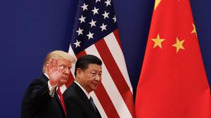 Trump besuchte Peking bereits in seiner ersten Amtszeit im November 2017