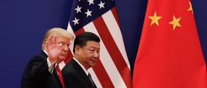 Trump besuchte Peking bereits in seiner ersten Amtszeit im November 2017