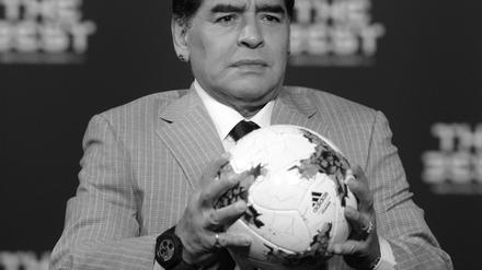 Fußball-Legende Diego Maradona starb am 25. November 2020 im Alter von 60 Jahren. (Archivbild)