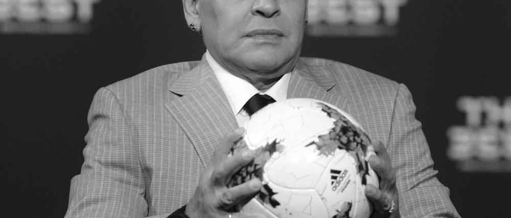 Fußball-Legende Diego Maradona starb am 25. November 2020 im Alter von 60 Jahren. (Archivbild)