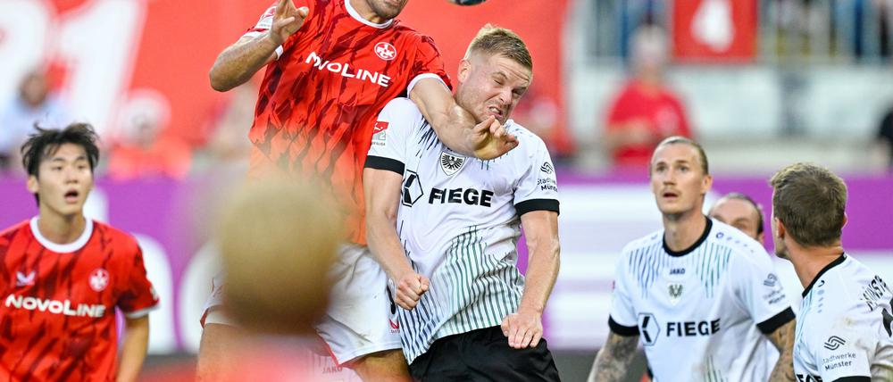 Dreifacher Torschütze gegen Münster: Kaiserslauterns Stürmer Ivan Prtajin.