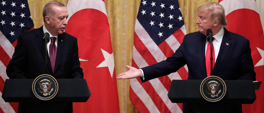Trump hatte Erdogan bereits in seiner ersten Amtszeit im Weißen Haus empfangen. (Archivbild)