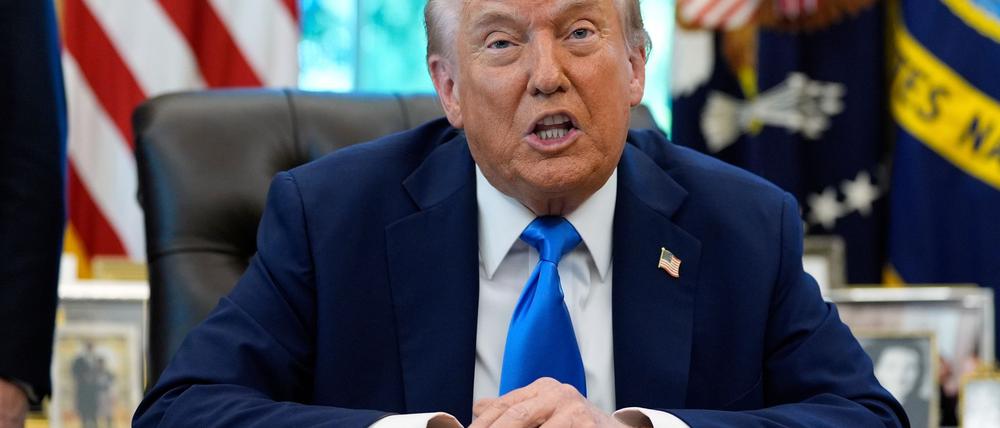 US-Präsident Trump sieht sich als Opfer einer medialen Hetzkampagne.