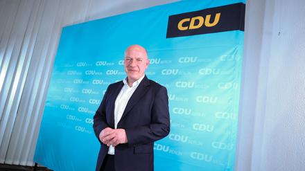 Berlins CDU-Landesvorsitzender Kai Wegner tritt beim Parteitag erneut an. (Archivbild)