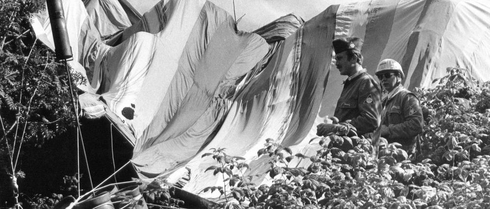 Flucht aus der DDR 1979: Mit einem selbstgebauten Heißluftballon konnten zwei Familien fliehen. (Archivbild)