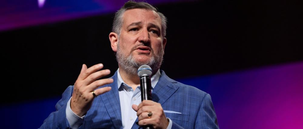 Der texanische Senator Ted Cruz bei einem Auftritt beim Texas Youth Summit in Houston.