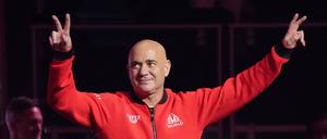 Andre Agassi ist der größte Star im Team Welt beim Laver Cup 2025.