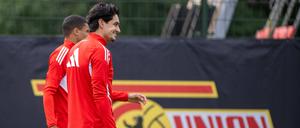Diogo Leite trainiert inzwischen wieder mit der Mannschaft und hat dabei sogar Spaß.