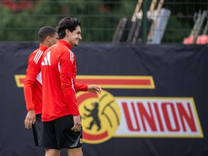 Diogo Leite trainiert inzwischen wieder mit der Mannschaft und hat dabei sogar Spaß.