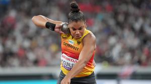 Yemisi Ogunleye konnte diesmal nicht in den Medaillenkampf eingreifen.