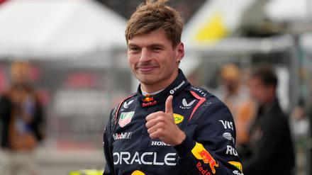 Keiner war schneller: Verstappen startet in Baku von der Pole. 