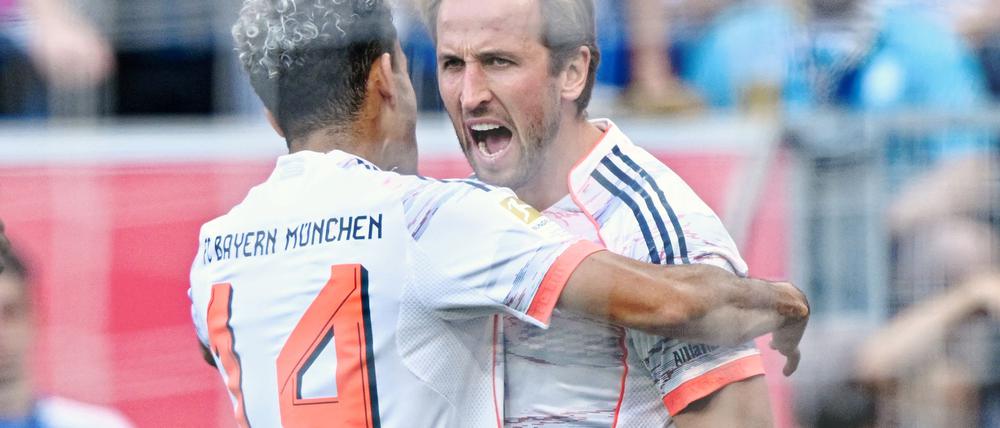 Garanten für Bayern-Tore: Luis Diaz und Harry Kane.