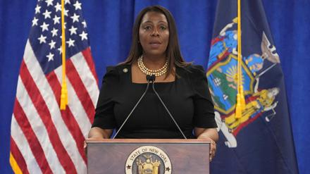 Die New Yorker Generalstaatsanwältin Letitia James ist US-Präsident Donald Trump ein Dorn im Auge.