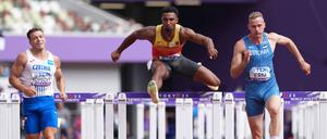 Der Hürdenlauf kostetet den Topfavoriten Sander Skotheim den Wettkampf.