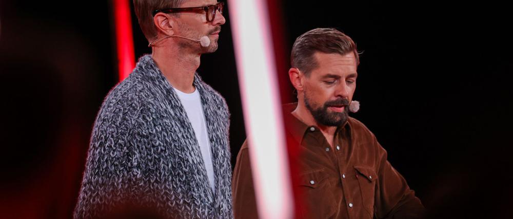 Joko Winterscheidt und Klaas Heufer-Umlauf sendeten am Samstagabend live aus Duisburg.