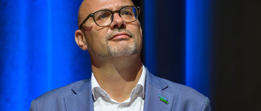 Axel Strasser (parteilos), Kandidat für das Amt des Oberbürgermeisters in Frankfurt (Oder).