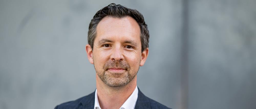 Severin Fischer (SPD), Kandidat für die Oberbürgermeisterwahl 2025 in Potsdam.