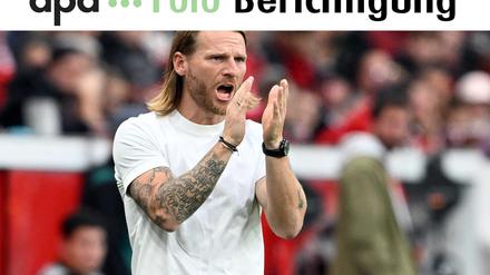 Eugen Polanski bei seinem Debüt als Gladbach-Trainer in der Bundesliga. 