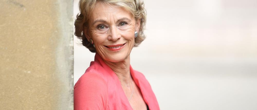 Die Schauspielerin Ilona Grübel steht seit ihrer Jugendzeit vor der Fernsehkamera. Jetzt wird sie 75 Jahre alt. (Archivbild)