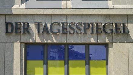 Redaktion Der Tagesspiegel, Askanischer Platz, Kreuzberg, Bezirk Friedrichshain-Kreuzberg, Berlin, Deutschland *** Editorial office Der Tagesspiegel, Askanischer Platz, Kreuzberg, Friedrichshain Kreuzberg district, Berlin, Germany