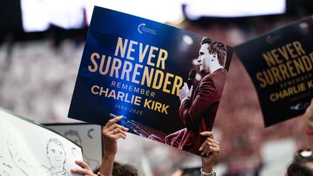 Trauerfeier für Charlie Kirk 