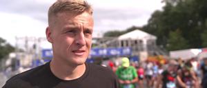 Felix Kroos war am Sonntag beim Berlin-Marathon seiner eigenen Einschätzung nach nicht in Bestform.