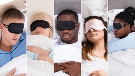 Masken wirken. Eine Augenmaske beim Schlafen kann Restlicht abschirmen, was sich vorteilhaft auswirkt auf den Melatonin-Spiegel im Blut, das Hormon, das an der Regulation des Wach- und Schlafrhythmus beteiligt ist. Bei Patienten auf Intensivstationen verhalfen Augenmasken und Ohrstöpsel jedenfalls zu besserem Schlaf, zeigten Studien.