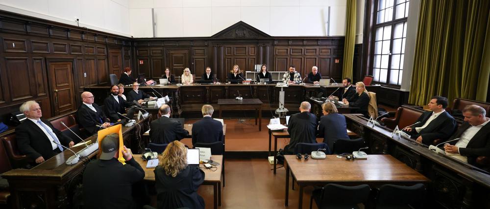 Im Prozess am Hamburger Landgericht wird der Vater der Block-Kinder befragt.