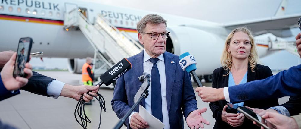 Außenminister Johann Wadephul nimmt an der Konferenz zur Zweistaatenlösung im Nahen Osten vor der Generaldebatte der UN-Vollversammlung teil.