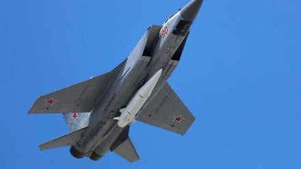 Russischer Kampfjet des Typs MiG-31