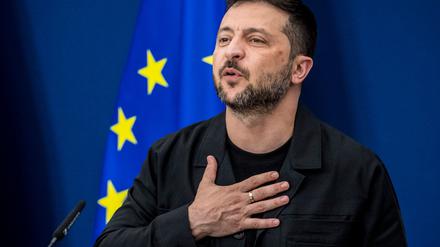 Der ukrainische Wolodymyr Selenskyj.