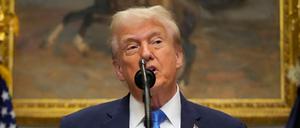 Trump hat die Antifa-Bewegung als Terrororganisation eingestuft.