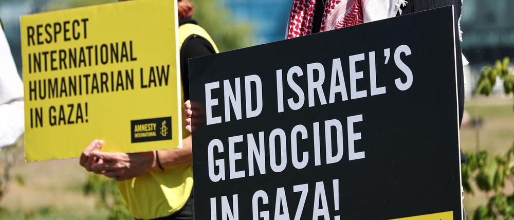 Amnesty International gehört zu den Unterstützern der für Samstag geplanten Demonstration. (Archivbild)