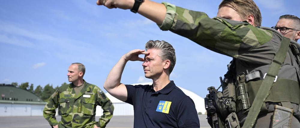 Pål Jonson ist seit 2022 schwedischer Verteidigungsminister.