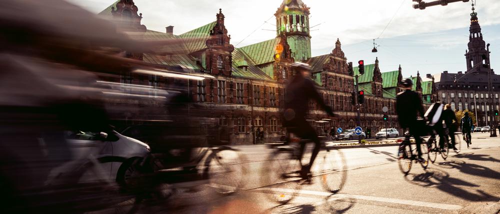 Grünes Licht für den Radverkehr – in Kopenhagen nicht nur Theorie.