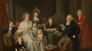 Bildnis einer bürgerlichen Familie von Suzette Henry (1795), Stadtmuseum Berlin