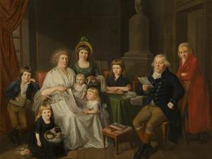 Bildnis einer bürgerlichen Familie von Suzette Henry (1795), Stadtmuseum Berlin