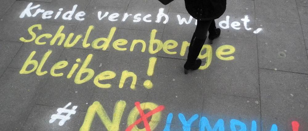 In Hamburg soll erneut eine Volksabstimmung über eine Olympia-Bewerbung entscheiden.