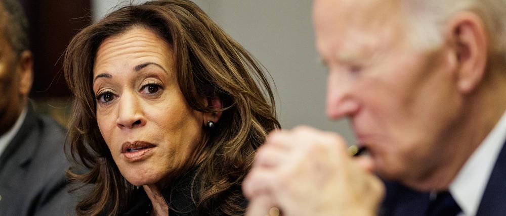 Einst ein Team: Kamala Harris und Joe Biden.