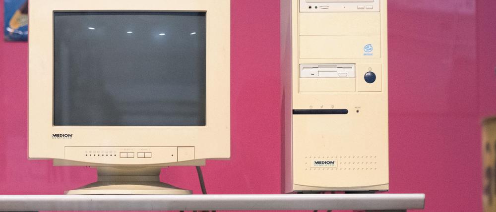 Aus dem Discounter ins Museum: Der Tower-PC von Aldi.